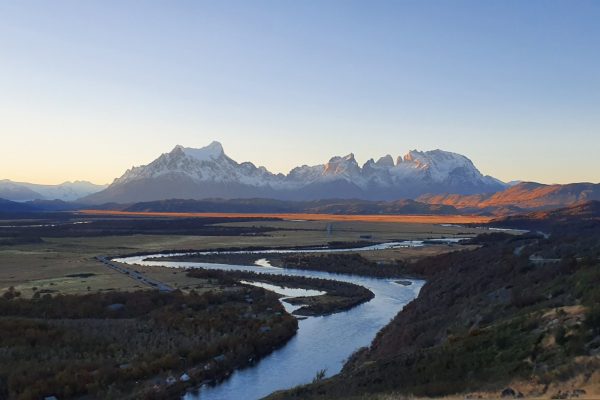 torres del paine dron
